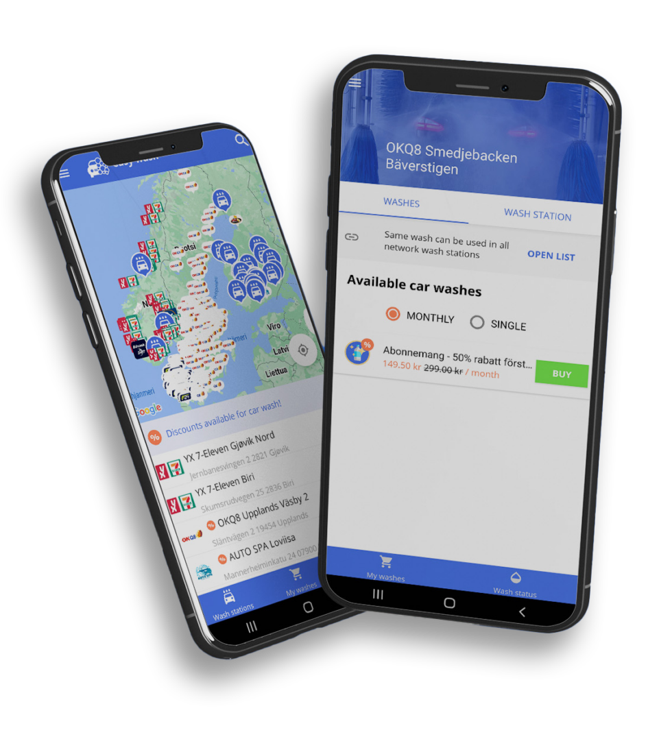EasyWash Smarter Payment Terminal Euro Car Wash Oy Ltd